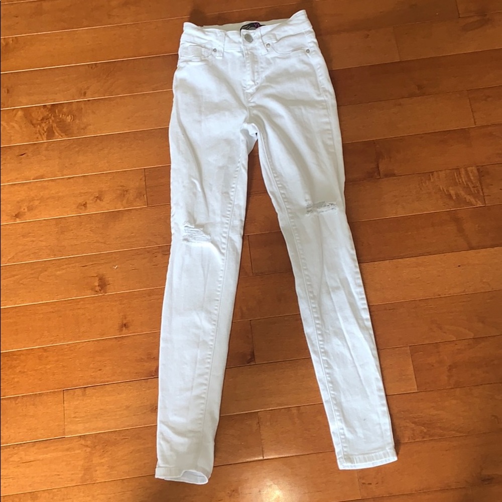 High rise jeans